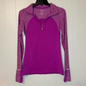 Lukka Magenta Long Sleeve Athletic Top size M. NWOT